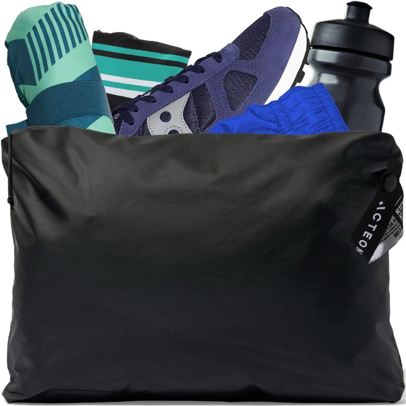 Acteon Wet Dry Gym Bag, Large Travel Water-Resistant Swimsuit & Clothes Organizer, Foldable Pocket Sized Pool, Beach Workout Bags, Fit for Men, Women, Swim, Shoes & Towels, Toiletries, Dirty Laundry - Image 1